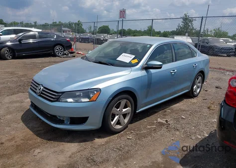 2013 Volkswagen Passat 2.5L Se from USA, damaged, VIN 1VWBP7A33DC057302